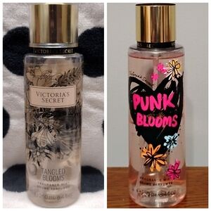 NEW Victoria's Secret PUNK BLOOMS & LIKE NEW TANGELED BLOOMS 8.4 oz. Bundle RARE